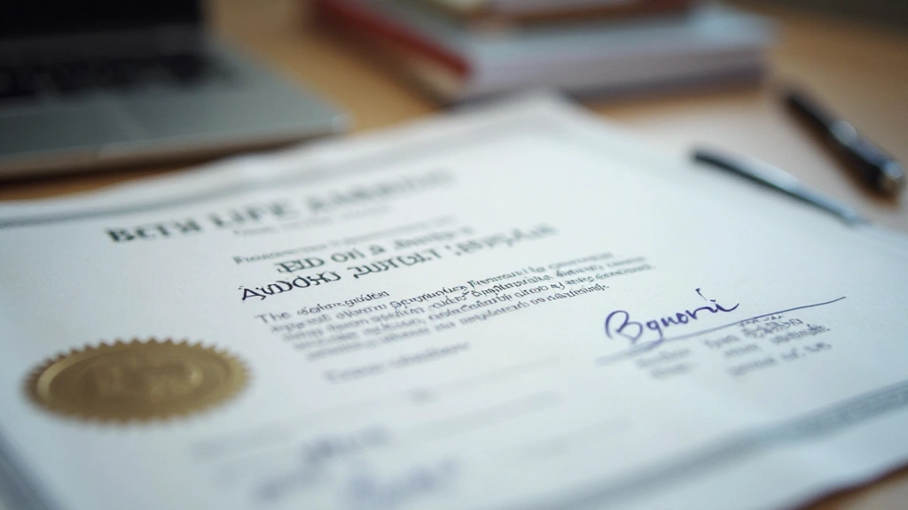 Certificaatdocument met Nederlands taalzegel en officiële stempel